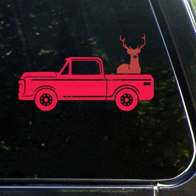Decal Stickers for Cars Funny Window Version 31 Car Decal Car Decoration Self Adhesive Window Sticker for Van Truck Vehicle 15 Inch