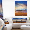 thumbnail image 1 of Cloudy Skies with Vibrant Seashore, 1 of 3