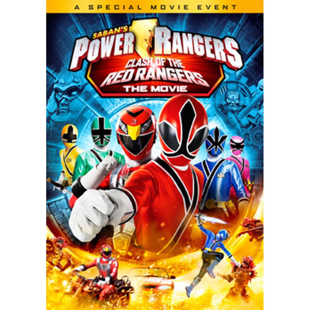 Power Rangers Clash of the Red Rangers The Movie (DVD)