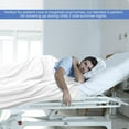 thumbnail image 2 of Linteum Textile Hospital Thermal SNAGLESS Spread Blanket, 100% Cotton (74x100 in, White), 2 of 9