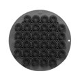 thumbnail image 3 of Silicone Shower Foot Back Scrubber with Suction Cups Accessory Diameter 30cm Grey, 3 of 8