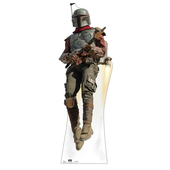 Prime Party Star Wars The Mandalorian Marshal Flying Life-Size Cardboard Standup 85" x 28"