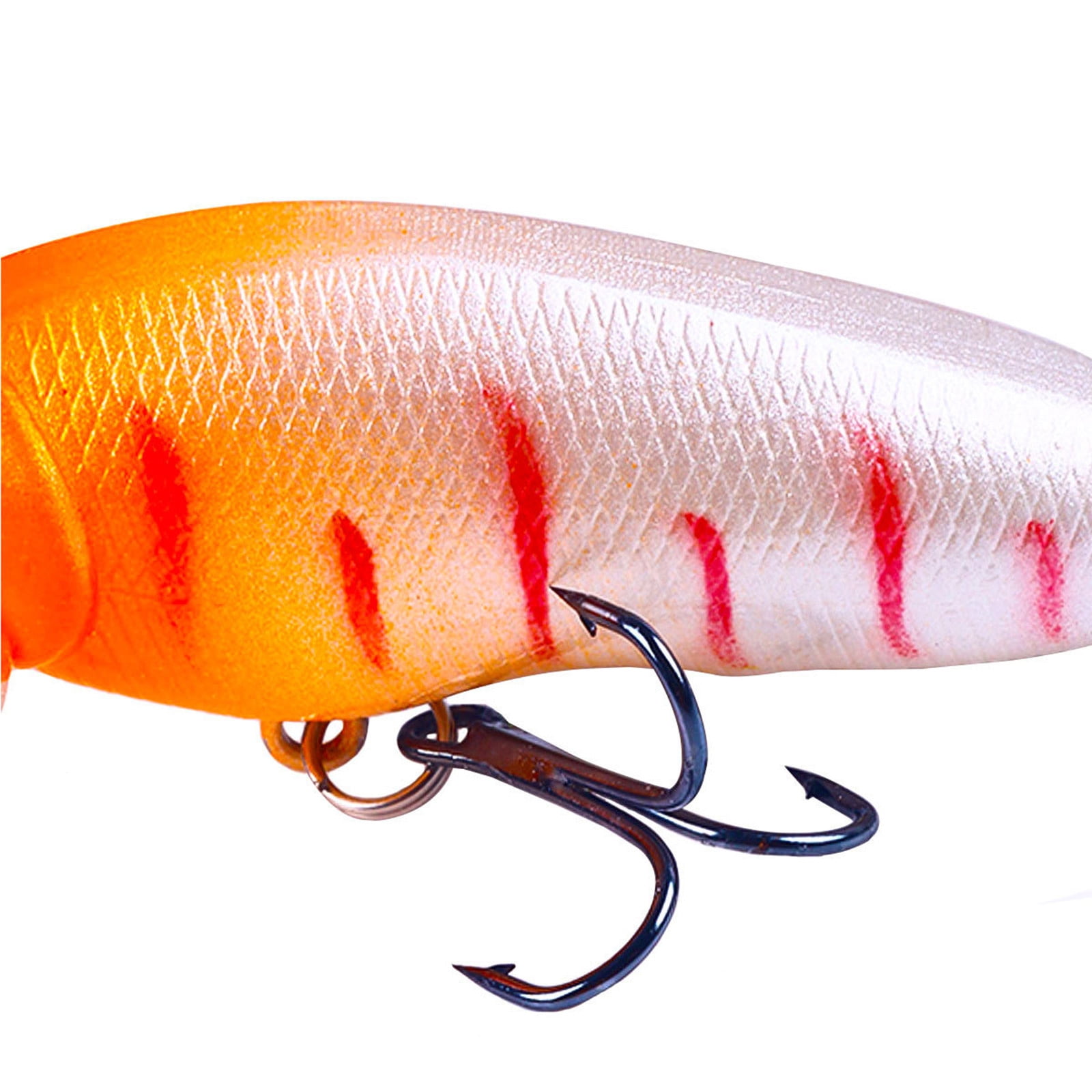 LWVITH 20 Pack Fishing Lures Kit, Soft Plastic Fish Bait Set with Crankbaits Spoons, Lifelike Floating Sinking Lures for Freshwater Saltwater, Bass Trout Salmon Fishing Tackle, Angler Gift