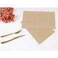 thumbnail image 6 of REGALWOVEN 6 Pack Place Mats, Placemats for Kitchen Dining Table Decor Heat Resistant Table Placemats Wipeable Table Mat Gold 18*12in, 6 of 7