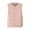 a-Pink2227, variant on Womens Solid Color Quilted Puffer Vest With Button Closure Collarless Sleeveless Lightweight Casual Waistcoat For Layering Daily Wear Pink XXXXXL