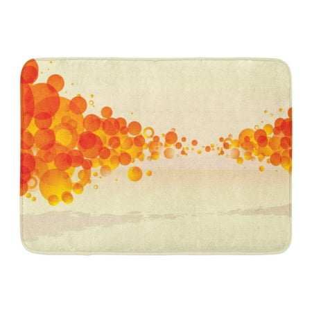 Godpok Circle Colorful Abstract Orange Bubble Explode With Subtle