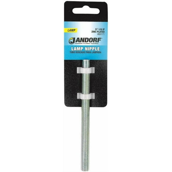 Jandorf Nipple 1/8 In., 5 In. Zinc