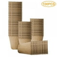 thumbnail image 1 of Bangus Pots, 10/50/100 Pack Round Plant Starter Pots Seedling Trays, Biodegradable Peat Pots, 1 of 6