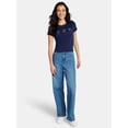 thumbnail image 2 of Social Edition Women's Americana Flag and Bows Graphic Tee, Sizes XXS-XXL, 2 of 5