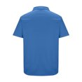 thumbnail image 3 of Iugvhana Men's Half Zip Golf Shirts Casual Pullover Short Sleeve Collared Polo Shirt with Pocket Athletic Gym Tops Blue XL, 3 of 5