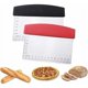 thumbnail image 1 of Sincero Juego de 2 espátulas para Pizza con graduación, accesorios de cocina de acero inoxidable, raspador de banco para restaurante, panadería en casa, 1 of 5