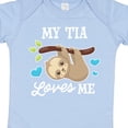 thumbnail image 4 of Inktastic My Tia Loves Me with Sloth and Hearts Boys or Girls Baby Bodysuit, 4 of 5