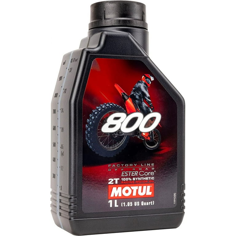 Motul 800-2t Off-Road 100% Synthetic Premix 1 Liter