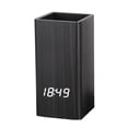 thumbnail image 1 of GROWTH TANK Pen Holder Digital Alarm Clock USB Battery Operated Desktop Bedroom Black, 1 of 2