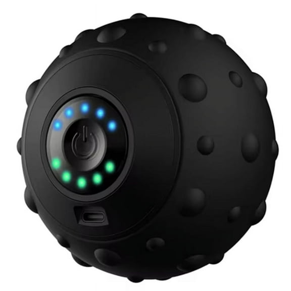 Rechargeable Electric Massage Ball for Neck, Shoulder, Back, Foot - Muscle Relaxation, Yoga, Portable Fascia Therapy A