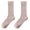 Pink, variant on Women's Lightweight Ice Silk Socks, Moisture Wicking Breathable Solid Color Pile Liner Socks for Casual, Daily, Sports, Unisex One Size