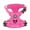 Pink, variant on PoyPet Reflective Dog Harness No Pull Dog Vest Harness With Handle,No Choke Adjustable Soft Padded Pet Vest for Small to Large Dogs,Tumalo Teal M