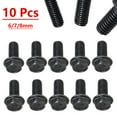 thumbnail image 4 of 10pcs Saw Blade Screw M8 M7 M6 Left Hand Thread Hex Flange For Cutting Machine, 4 of 6