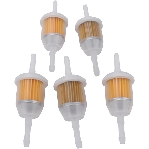 AM116304 Fuel Filter for GY20709 Toro 71-5960 98021 Gravely Engine Lawn Mower - fits 1/4"- 5/16" Fuel Lines (Pack of 5)