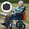 thumbnail image 2 of Waterproof Wheelchair Poncho - Breathable and Windproof Rain Poncho for Adults - Unisex Wheelchair Raincoat with Reflective Safety Rain Cover - Lightweight and Adjustable, 2 of 5