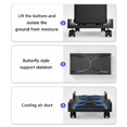 thumbnail image 3 of ABS Material Computer Chassis Stand with Butterfly Support and Heat Dissipation, 3 of 8