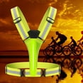 thumbnail image 3 of 2 chalecos reflectantes LED recargables por USB DYNWAVEMX Chaleco reflectante para correr, 3 of 8