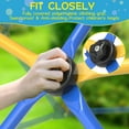 thumbnail image 2 of GIKPAL 6FT Dome Climber, Jungle Gym for Kids 3-5 Year Outdoor Play Center, Supporting 600 lbs Rugged and Interesting Climbing Dome, Yellow and Blue, 2 of 9