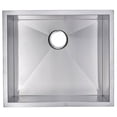 thumbnail image 3 of Water Creation 23" x 20" Undermount Stainless Steel Single Kitchen Sink in Gray, 3 of 3