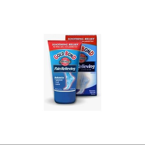 Gold Bond Pain Relieving Foot Cream4oz (Pack of 4)