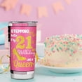 thumbnail image 4 of 21st Birthday Gifts for Her Tumbler - 21 Year Old Birthday Gifts for Women - 21st birthday gift ideas - 21st Birthday Gifts Stainless steel 20oz Tumbler\u2026, 4 of 6