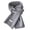 Grey2, variant on shoper Winter Scarf Wool Scarf Soft Warm Knitted Scarf for Autumn Winter Plain Knitted Scarf Versatile Neck Scarf for Men and Women