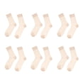 thumbnail image 3 of Calcetines Del Corte Medio Calcetines Del Verano De Las Medias Del De La Manera De Del Ocasional De 6 Pares Yinane mujeres calcetines casuales, 3 of 8
