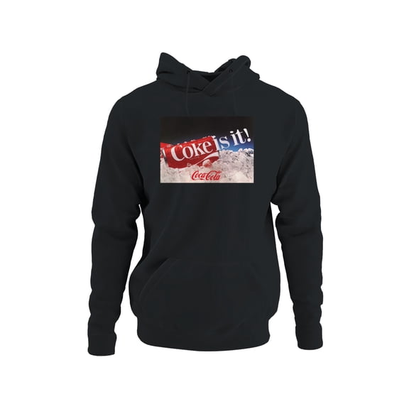 Officially Licensed Coca Cola Coke Is It! - Iconic Coca-Cola Ad Men's Hoodie