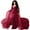 Wine Red, variant on IBTOM CASTLE Pregnant Women Elegant Maternity Off Shoulders Half Circle Mermaid Chiffon Fitted Gown Slim Maxi Photography Dress M White