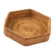 thumbnail image 4 of Plato organizador de centros de mesa de ratán para fiestas, tejido para servir pan y fruta Pequeña, 4 of 7