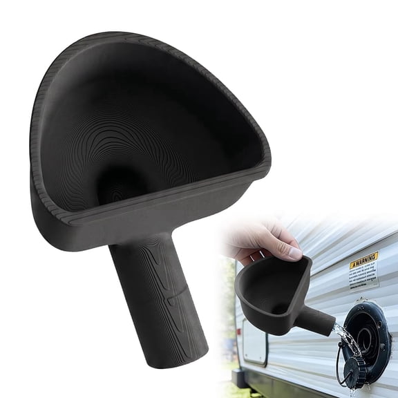 RV Water Filler with Wide Mouth Funnel, Hands Free Fresh Water Tank Accessory for Camper
