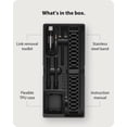 thumbnail image 2 of Correa Acero Inoxidable Fullmosa Negro Compatible con Apple Watch 40mm 38mm 41mm con Case, 2 of 6
