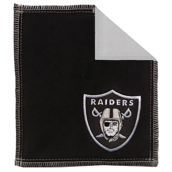 Black Las Vegas Raiders Bowling Shammy Towel