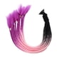 thumbnail image 1 of Casco s cola de caballo peluca rizada pelo, rastas punk, 55 cm, Motocross peluca rizada pelo rastas cola de caballo para bicicleta mujer Negro Rojo Púrpura Soledad cola de caballo peluca de pelo, 1 of 8