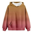 thumbnail image 1 of Chandail à Capuchon Imprimé pour Enfants, Manches Longues, Classique, Automne Hiver, 5-6 Ans, 1 of 5