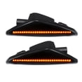 thumbnail image 1 of LED Lateral Marcador Luz 63137171007 para BMW X5 Ámbar Luz Negro Par Ahumado, 1 of 1