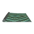 thumbnail image 2 of Ahgly Company Indoor Rectangle Southwestern Light Blue Country Area Rugs, 2' x 5', 2 of 4
