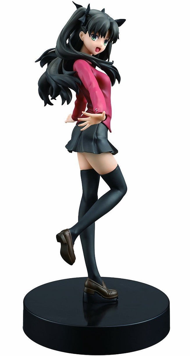 New Fate/stay night Tohsaka Rin (Standing Ver) Character Anime Model Statue Action Figures Desktop Ornament Popular Decorations Fan Souvenirs Creative Gift Collectable
