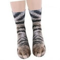 thumbnail image 3 of serony Animal Feet Pattern Stimulation Children Kid Mid Calf Long Socks Unisex Funky Socks, 3 of 8