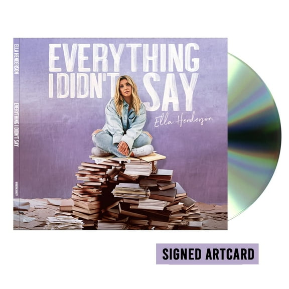 Ella Henderson Everything I Didn’t Say (Signed Artcard) (CD)
