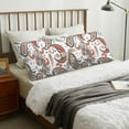 thumbnail image 6 of KLL Paisley Floral Pattern Long Body Pillow Cover,20x60 Body Pillow Cases,Soft Brushed Microfiber Invisible Zipper Design-Pillow core not included, 6 of 7