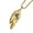 Gold, variant on Blue Evil Eye Bird Feather Pendant Necklace for Men Women