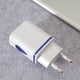 thumbnail image 2 of Adaptador USB de pared con 2 puertos, emisor de luz, con forma de gota, cargador de agua y enchufe., 2 of 2