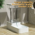 thumbnail image 5 of Automatic Cat Feeder & Water Dispenser with Gravity Food Storage Container for Cats and Dogs, 5 of 9