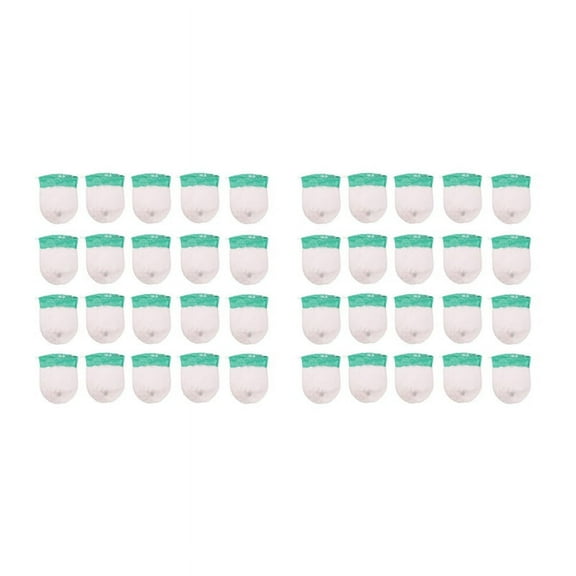 40Pcs Propane Lantern Mantles for Gas Light Outdoor Camping Natural